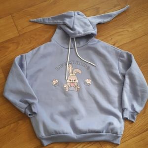 Lolita Cute Bunny Hoodie Sweatshirt